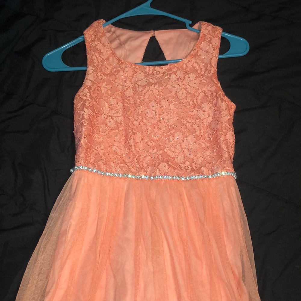 Peach Dress